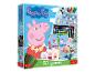 Een doos met 50 Peppa Pig spellen, waaronder bordspellen en kaartspellen.