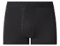 Zwarte herenboxershort met elastische tailleband.