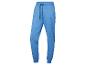 Blauwe joggingbroek met trekkoord en het logo van Mountain Warehouse.