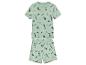 Kinder pyjama, shirt en short, strandprint.