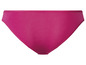 Een roze onderbroek, zichtbaar vanaf de achterkant.