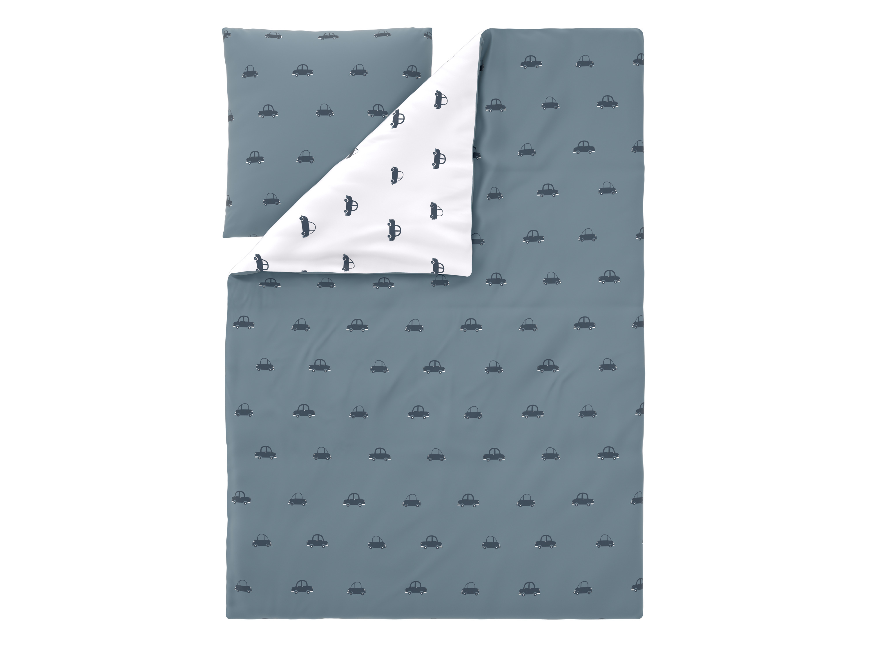 LIVARNO Kinder dekbedovertrek 140 x 200 cm (Blauw)