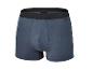 Donkerblauwe boxershort met zwarte elastische tailleband en Parkside-logo.