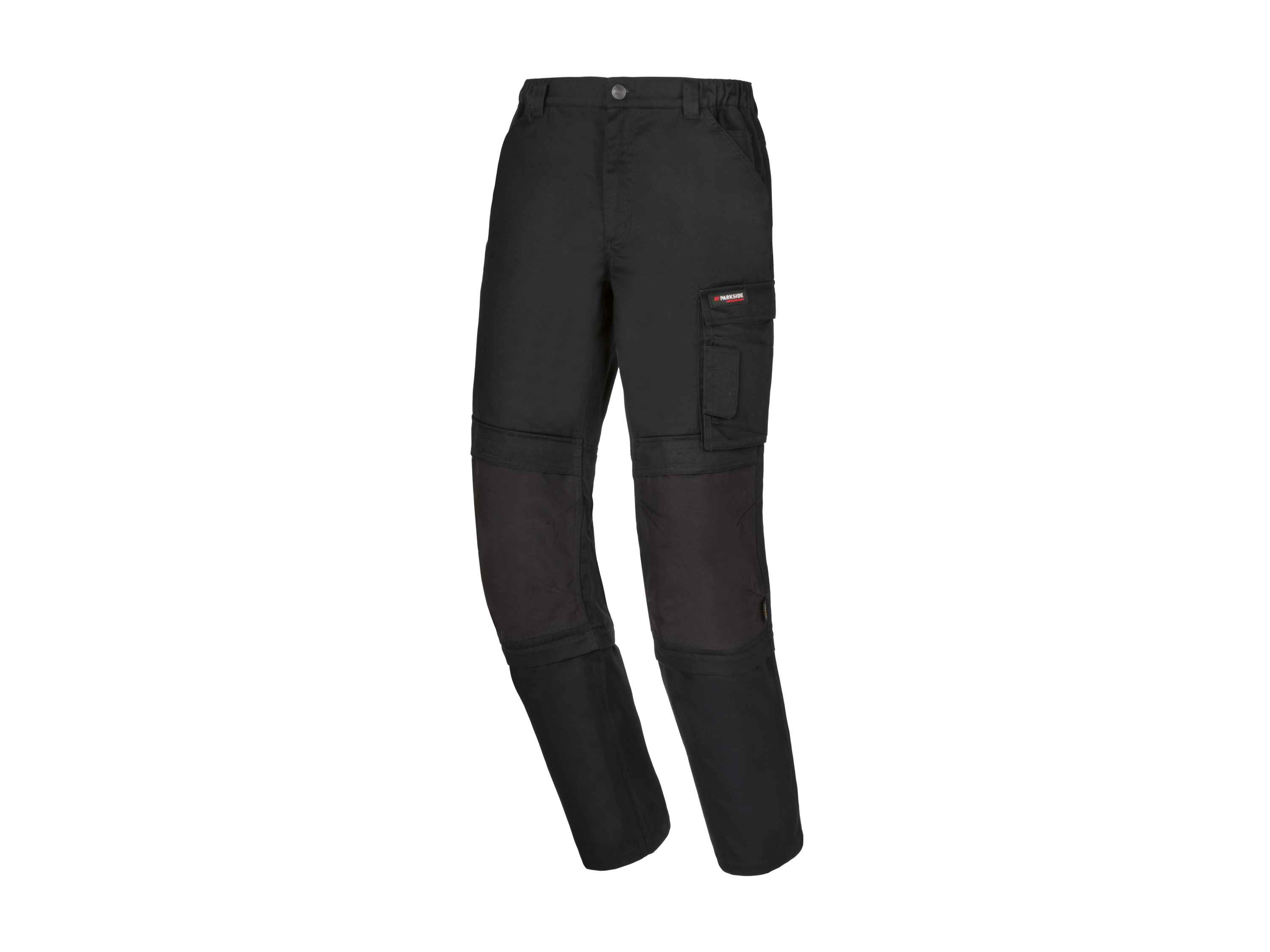 PARKSIDE PERFORMANCE Heren afritsbare werkbroek (Zwart, 54)