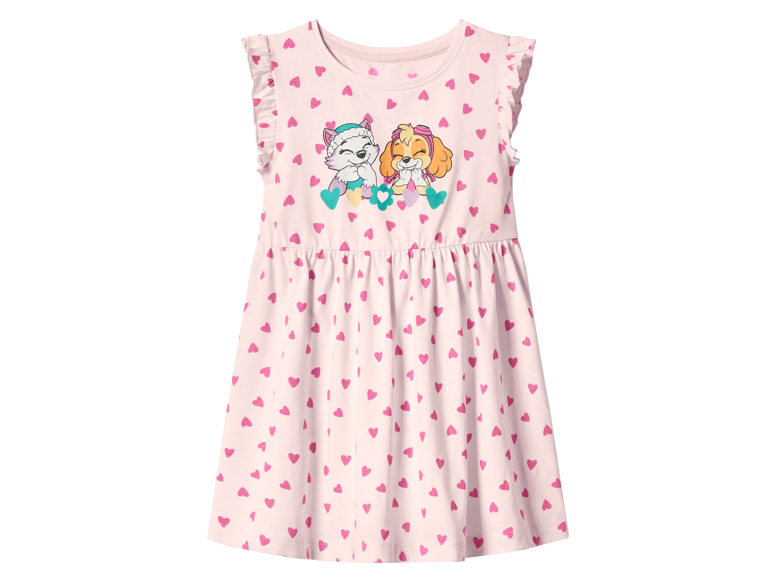 LUPILU Kinder jurk Paw patrol (Lichtroze, 98/104)