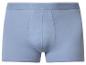 Lichtblauwe herenboxershort met elastische tailleband.