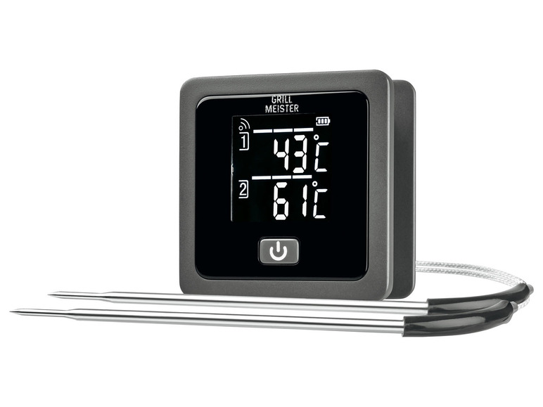 Ga naar volledige schermweergave: GRILLMEISTER Draadloze BBQ-thermometer - afbeelding 2