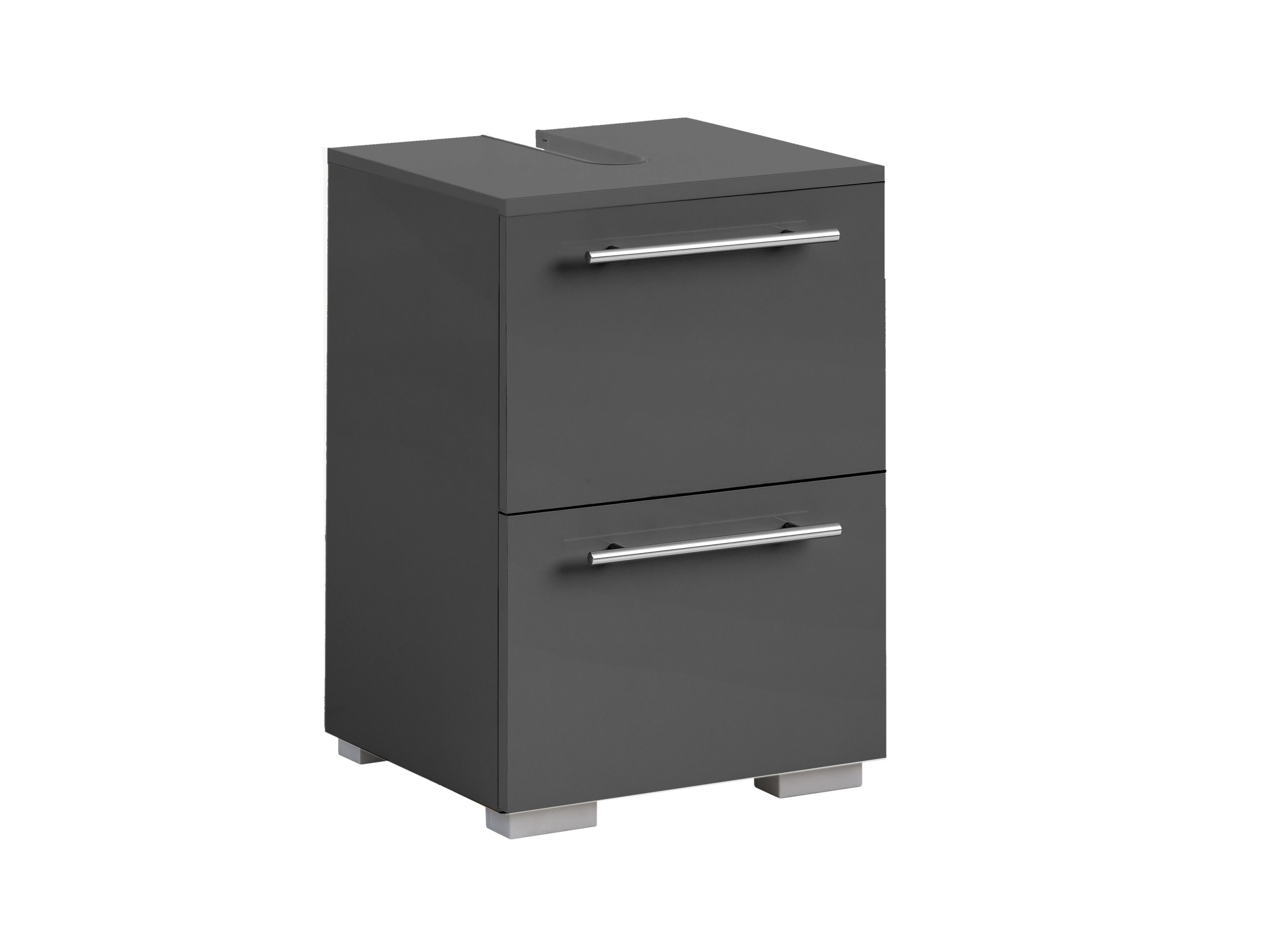 SCHILDMEYER Onderkast wastafel Carlos (Breedte 40 cm, Antraciet)