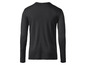 Zwart longsleeve shirt, achterkant.