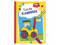 Een kleurboek met een tractor voor kinderen vanaf 2 jaar.