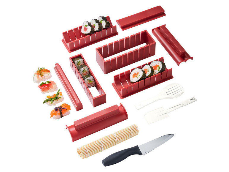Ga naar volledige schermweergave: ERNESTO® Sushi Maker Kit - afbeelding 10