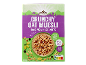 Doos knapperige havermuesli met rozijnen en hazelnoten, met Nutri-Score.