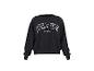 Zwart sweatshirt met witte tekst 'PARIS AIMÉE'