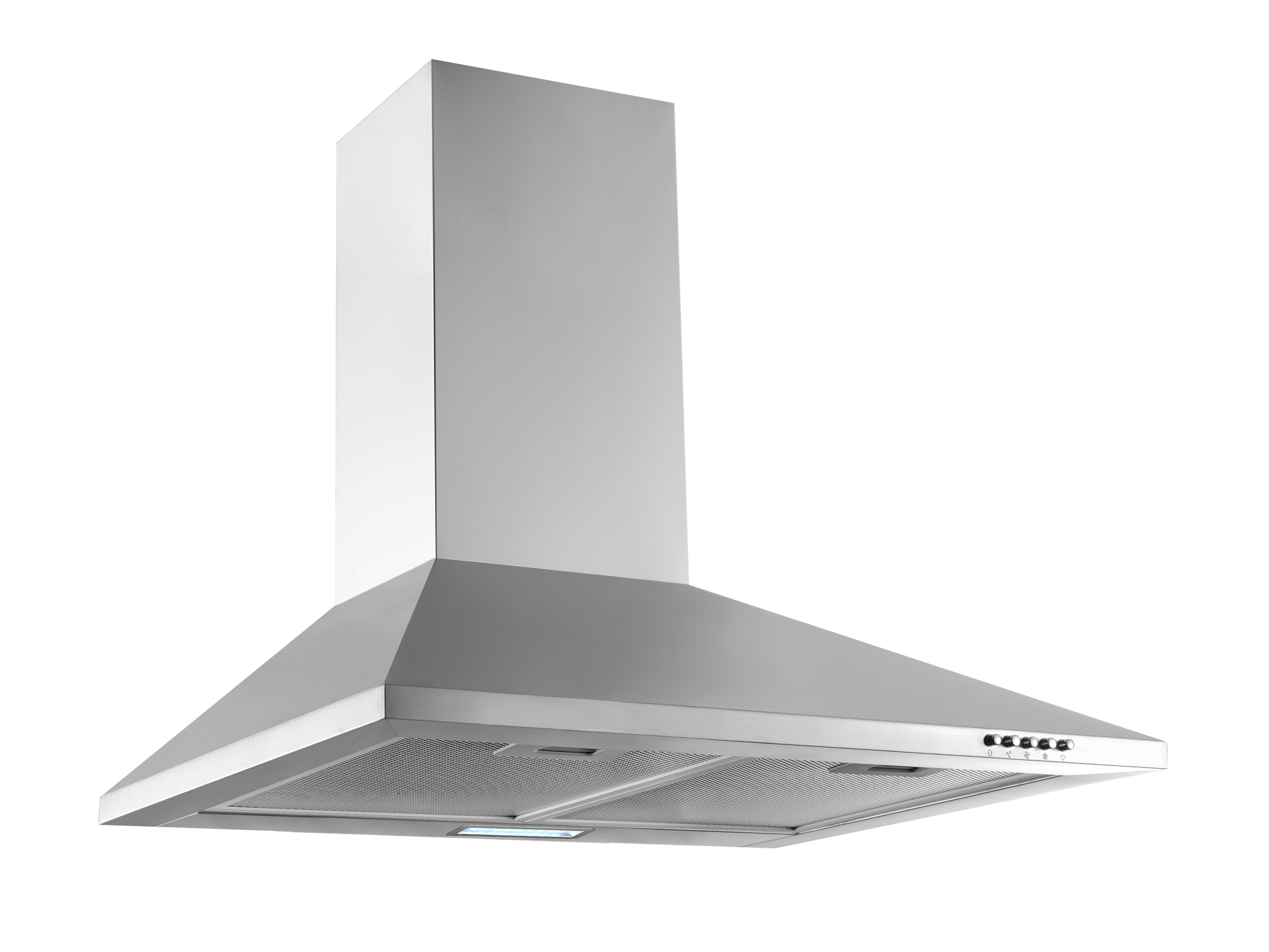 RESPEKTA Schouw afzuigkap Nola of Karena - 60 of 90 cm (Breedte: 60cm, Zilver)