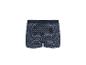 Heren boxershort met patroon in donkerblauw met een subtiel geometrisch dessin.