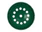 Groene diamantslijpschijf voor slijpen.