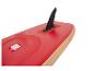 Opblaasbaar paddleboard met vin en ruimte voor naamlabel
