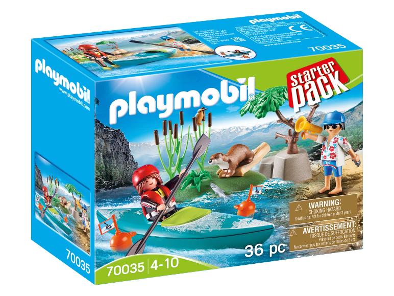 Playmobil startpakket met kajak en figuren