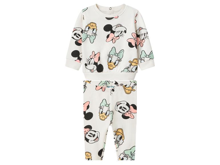 Sweatshirt- en broekset met Mickey Mouse en Donald Duck print