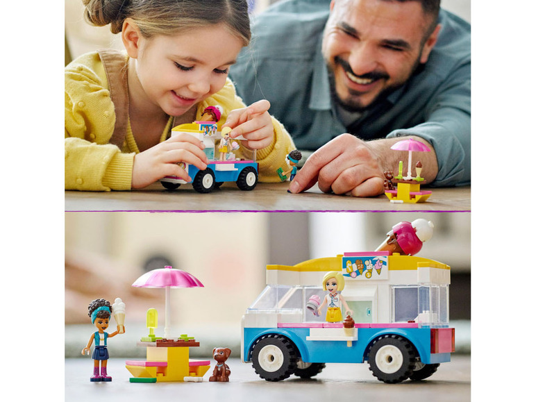 Ga naar volledige schermweergave: LEGO® Friends Ijswagen - afbeelding 2
