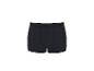 Zwarte katoenen boxershorts met elastische tailleband met logo.