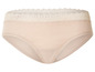 Beige onderbroek met kant