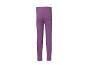 Paarse geribbelde legging voor kinderen, achterkant.