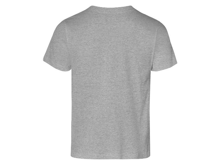 Lichtgrijze T-shirt, achterkant.