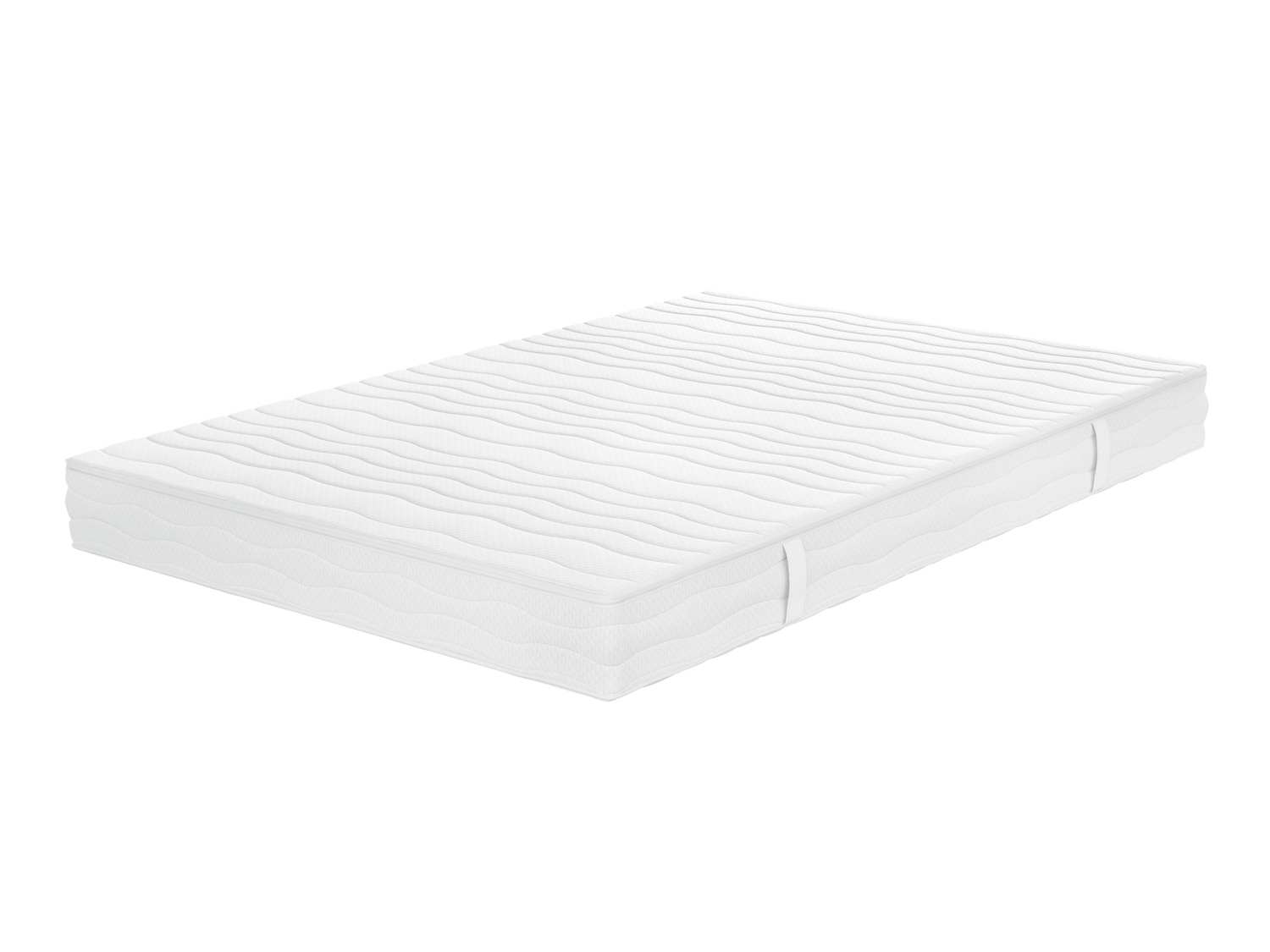 Pocketveringmatras Salsa Kokos, 7 zones, 140x200x25 cm, H3, wit