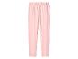 Lichtroze joggingbroek met elastische tailleband