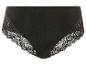 Zwarte onderbroek met kant