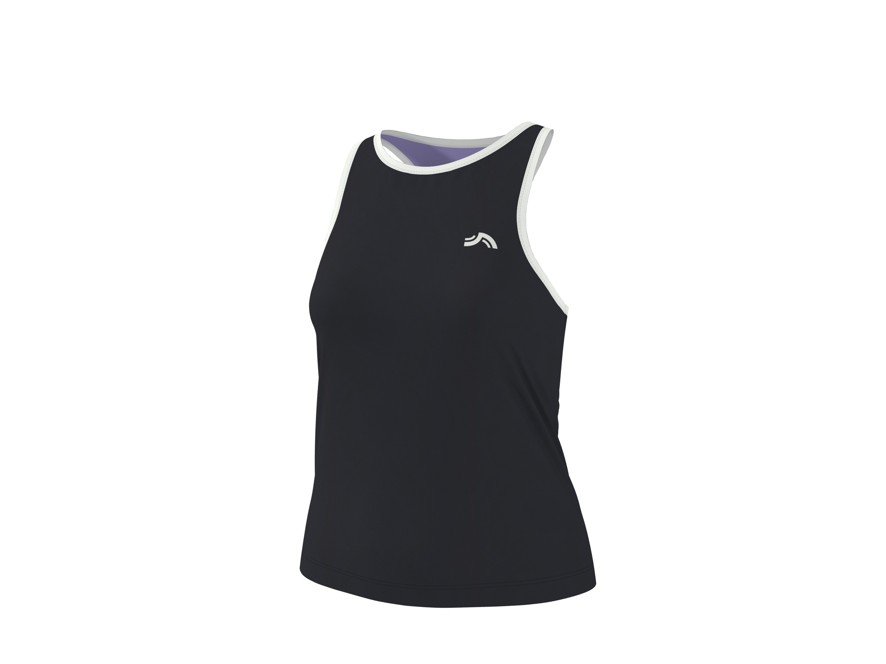 CRIVIT Dames sporttop (Zwart, L (44/46))