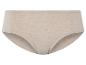 Beige katoenen onderbroek met brede tailleband