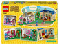 LEGO Animal Crossing set met huisjes van Tom Nook en Cranny & Rosie.