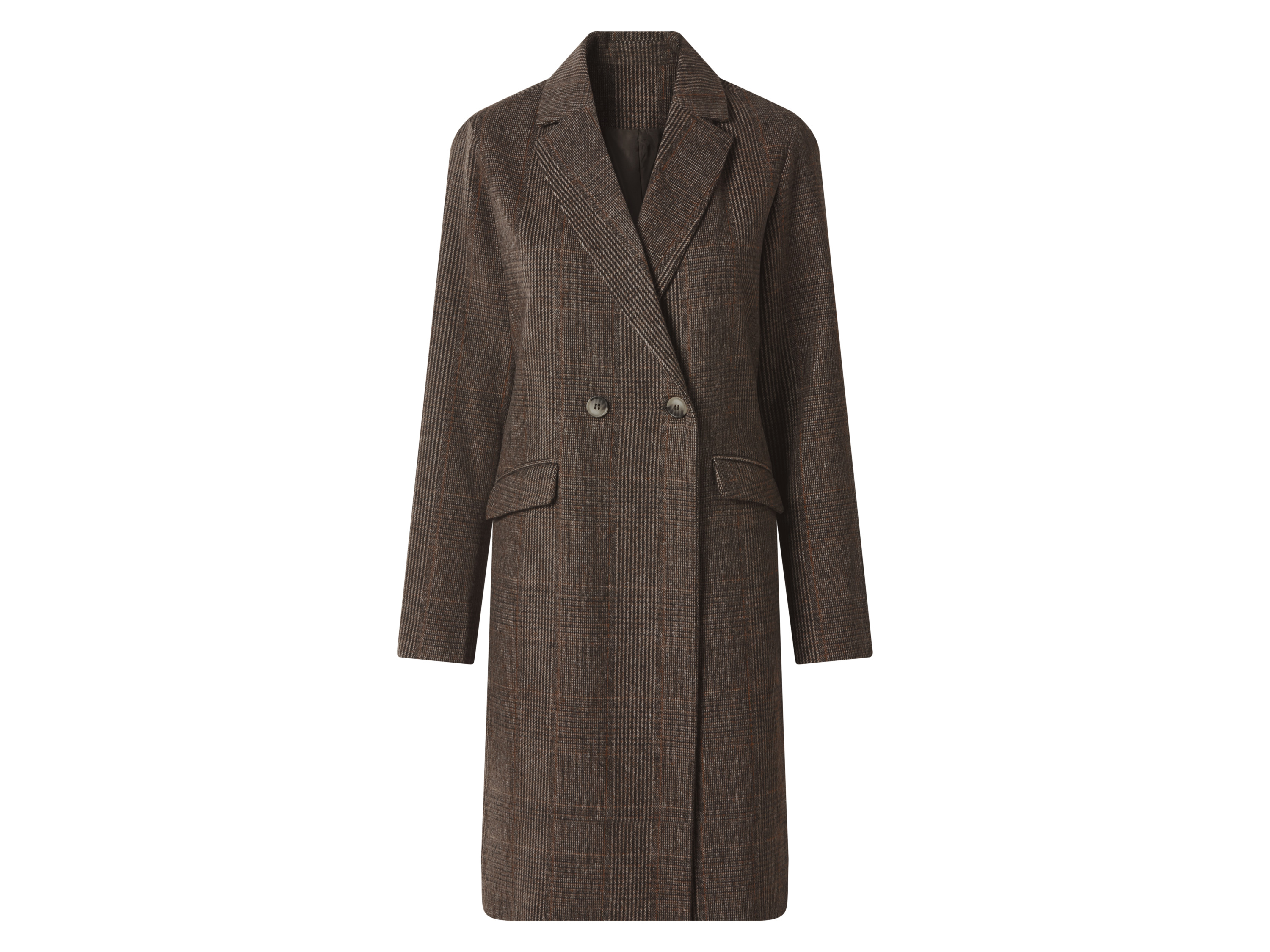 ESMARA Dames mantel (Geruit, M (40/42))