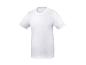 Wit heren T-shirt met korte mouwen