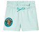 Mintgroene shorts met een Paw Patrol logo.