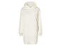 Witte hoodie met capuchon en zak
