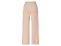 Beige broek met wijde pijpen