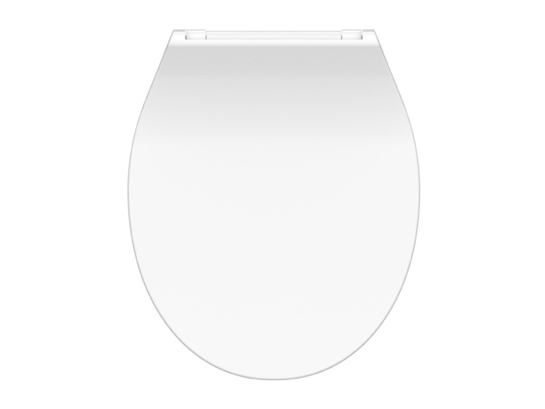 Een wit toiletbril