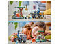 Lego City Jungle Explorers set met een terreinwagen en tijger.