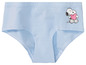 Lichtblauwe onderbroek met Snoopy print.