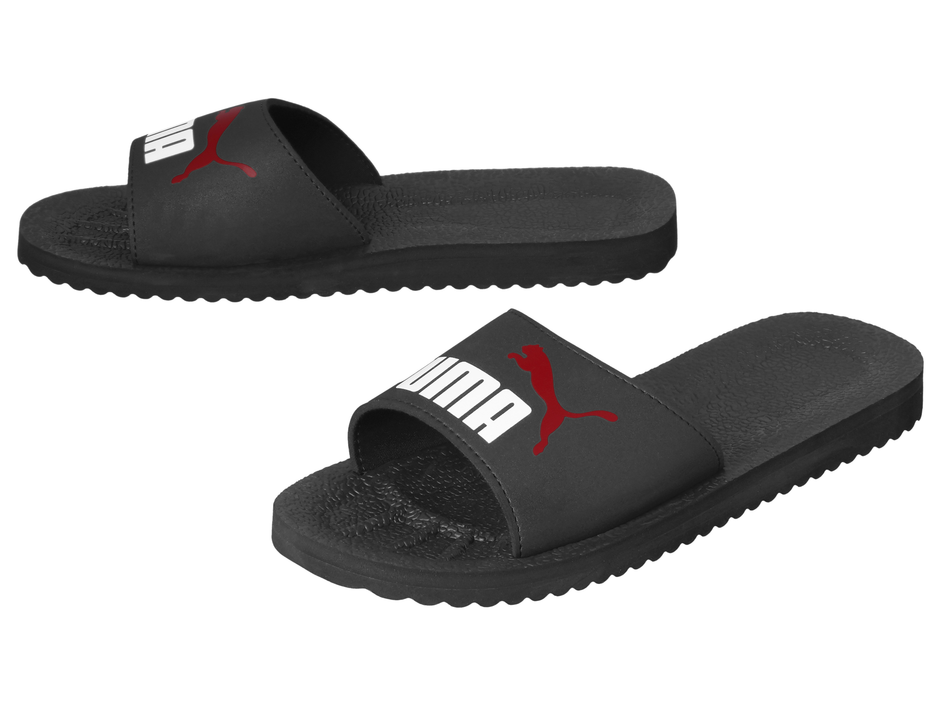 Puma Heren badslippers Purecat (Zwart, 44,5)