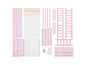 Pink kinderbed onderdelen van Jysk