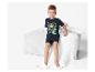 Jongens pyjama, shirt en short, strandthema.