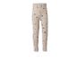 Beige baby legging met zwarte hartjesprint