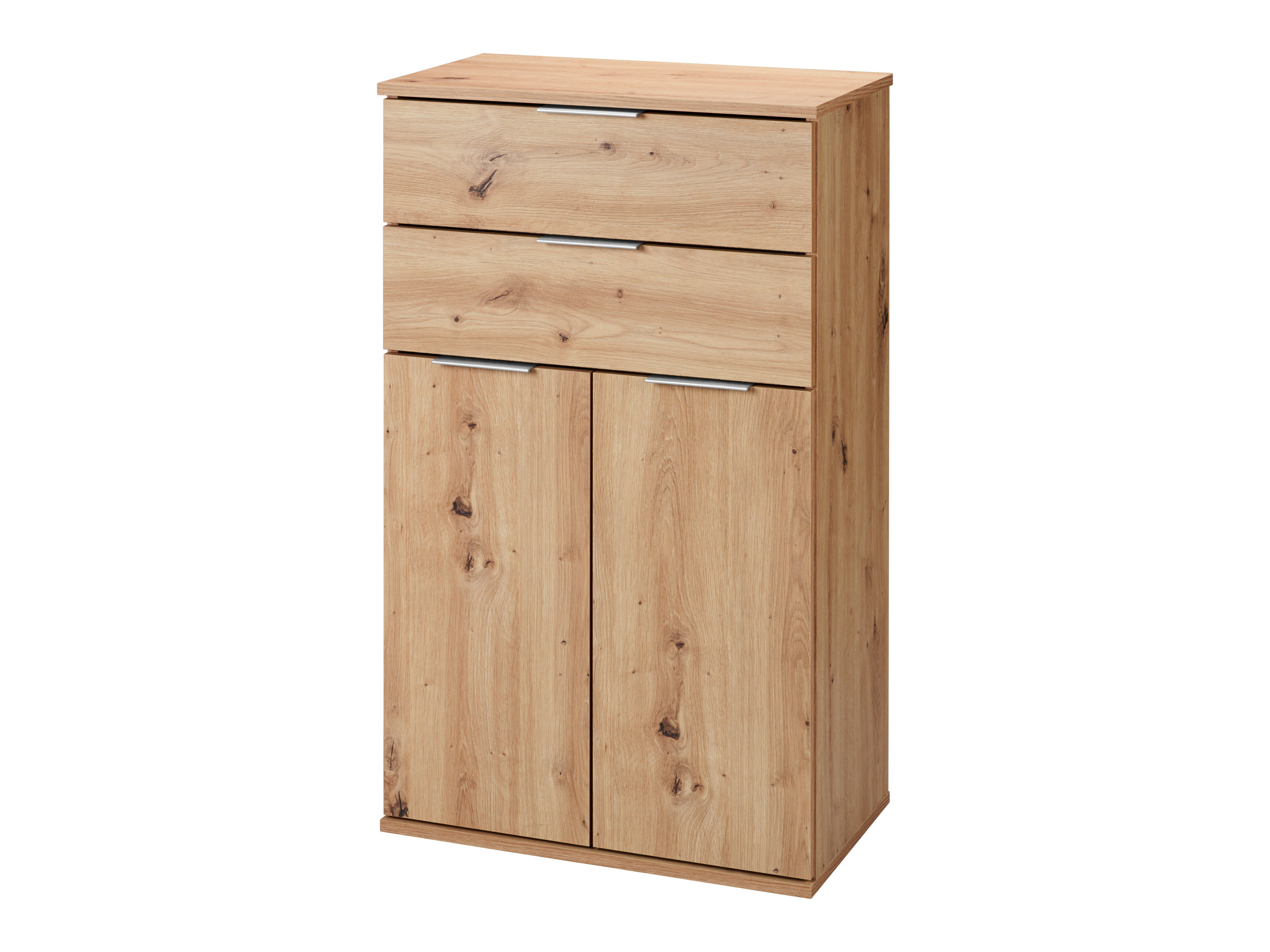 LIVARNO Kast met 2 laden en 2 deuren - in eikenlook