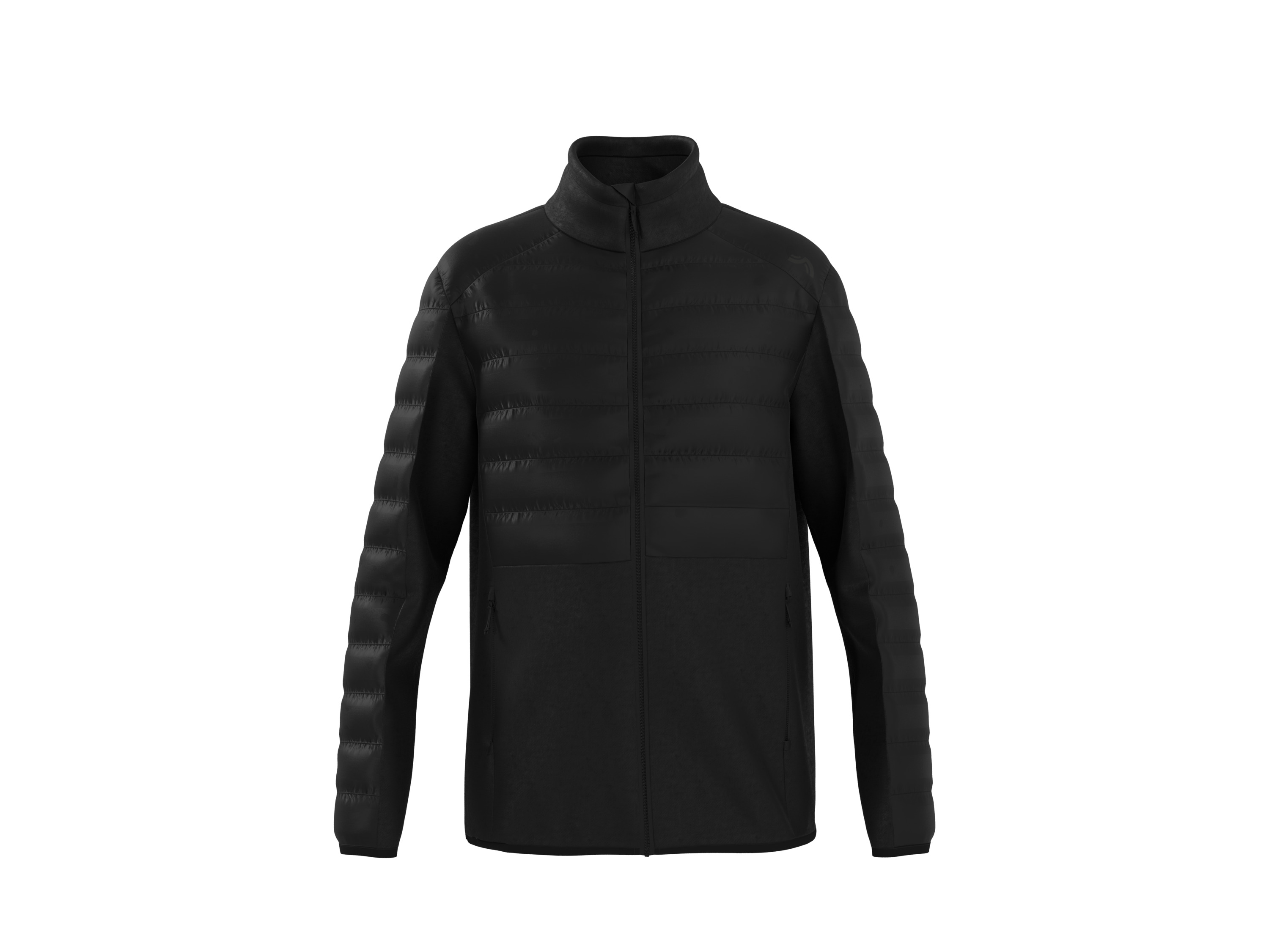 CRIVIT Heren hybride jas (Zwart, S)