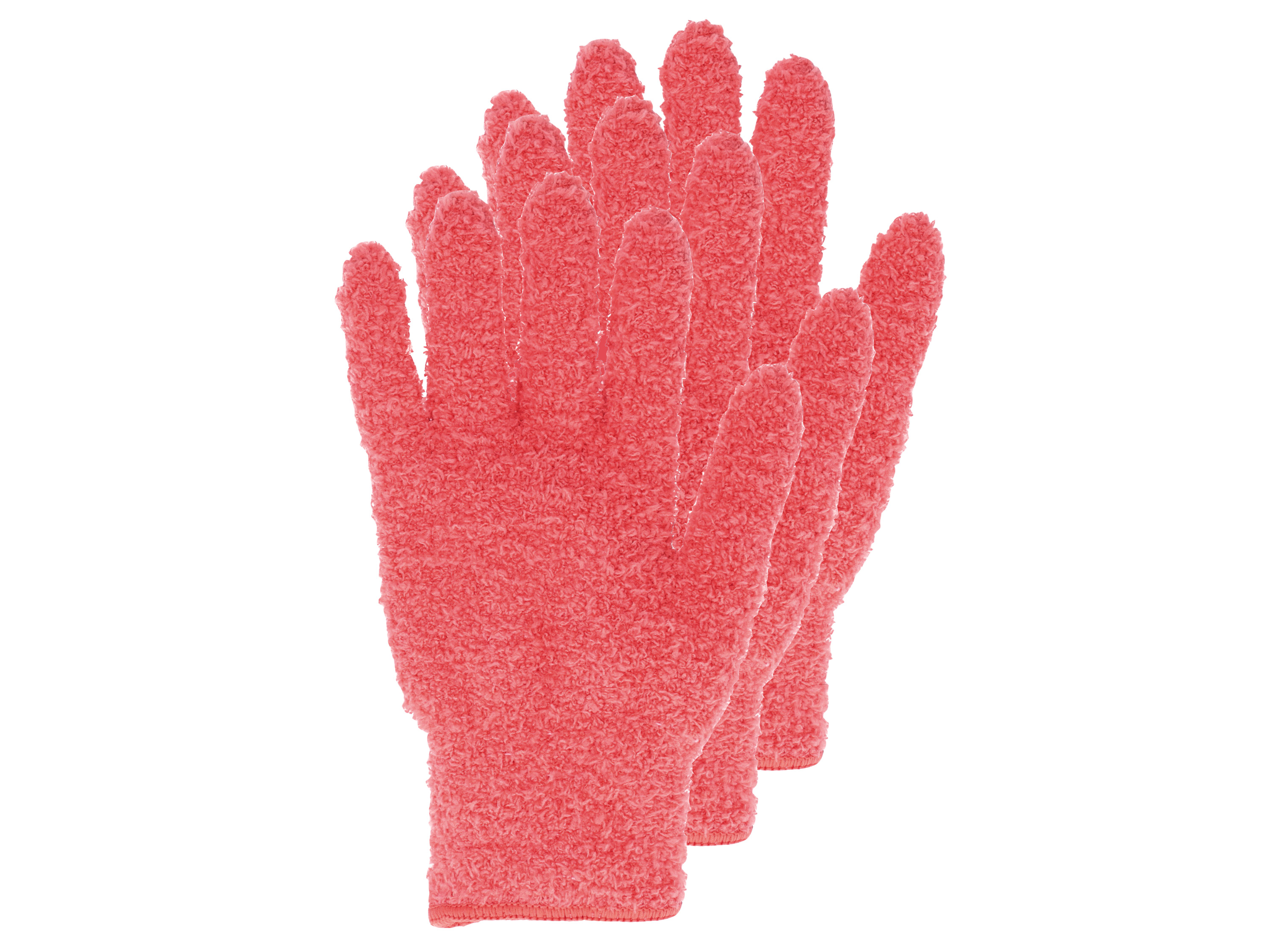 W5 3 Paar microvezel handschoenen (Oranje, S/M)