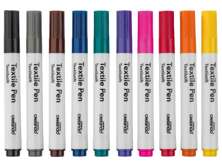 Textielspray of textielstiften